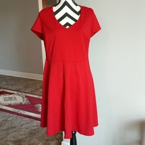B Darlin XL 16W Red Dress